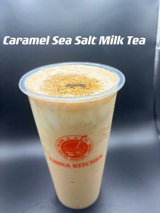 Caramel Sea Salt Moose Milk Tea