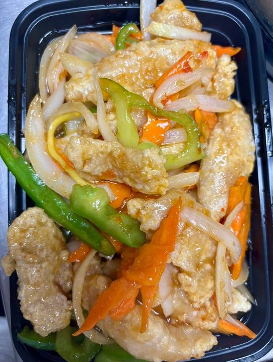 Fish Fillet with Thai Sauce