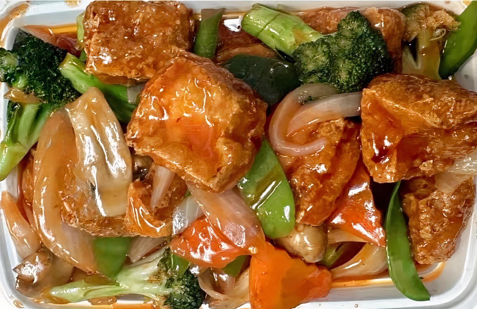 Bean Curd with Mixed Veg / 杂菜豆腐