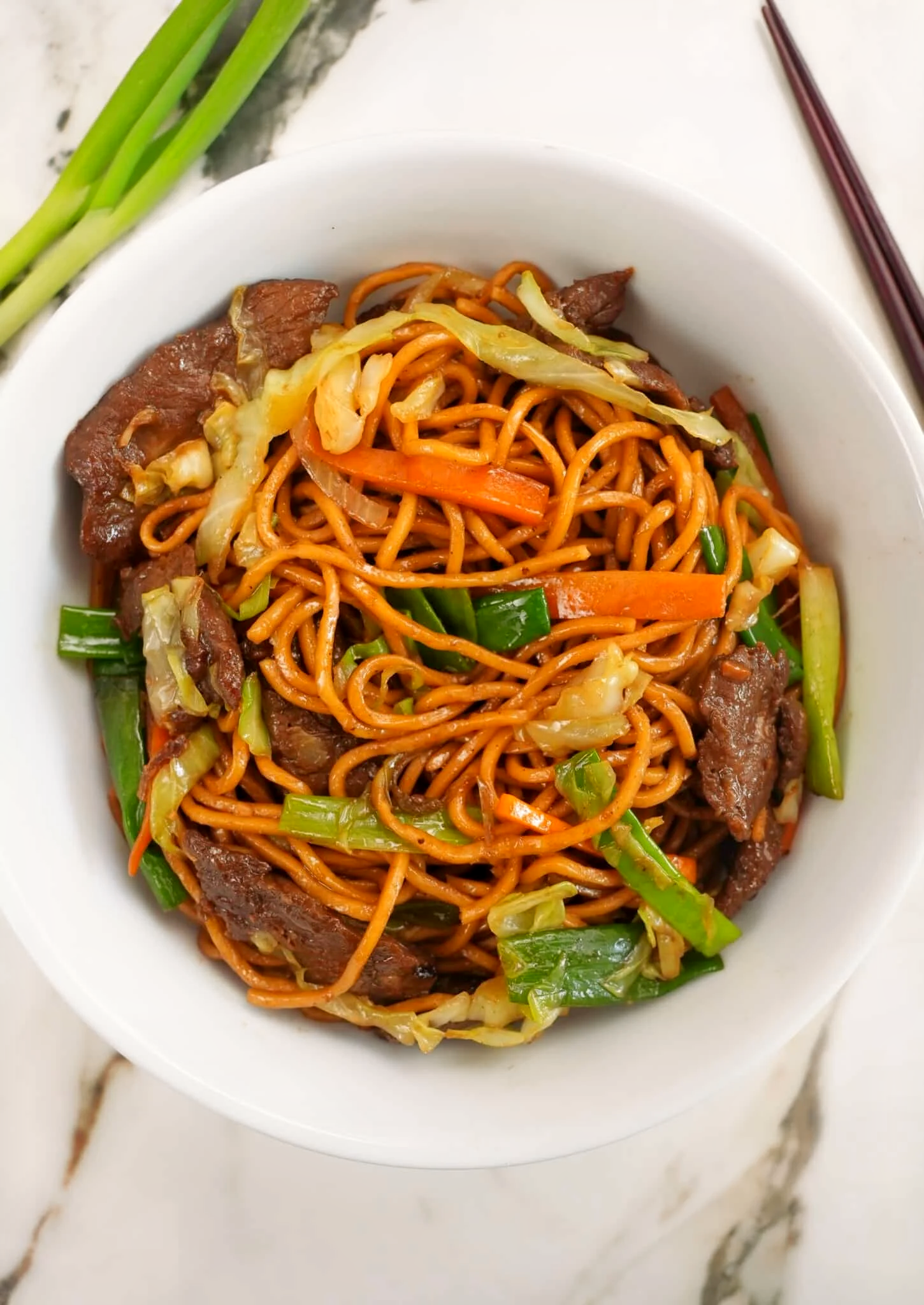 Beef Lo Mein / 牛捞面