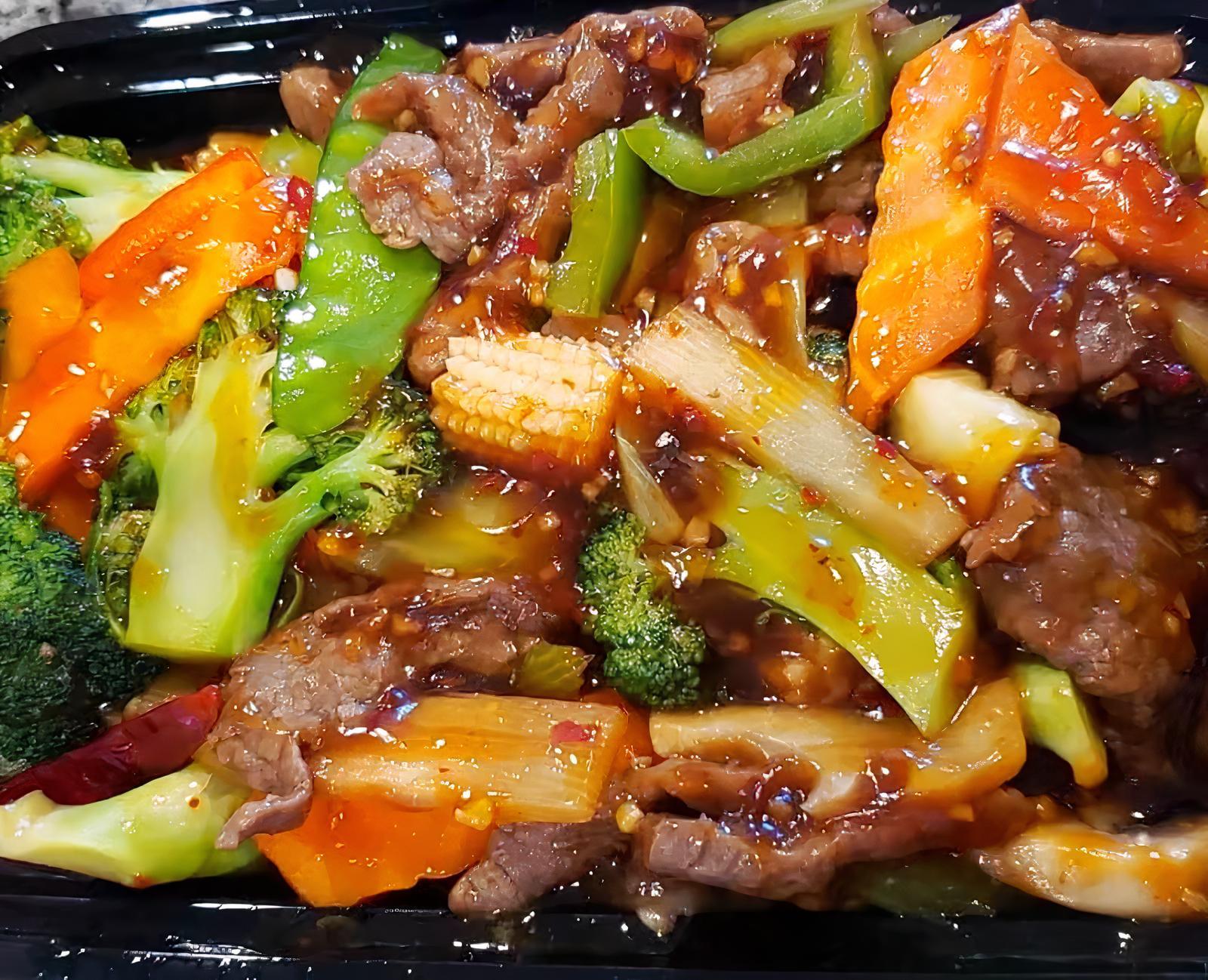 Beef with Garlic Sauce / 鱼香牛