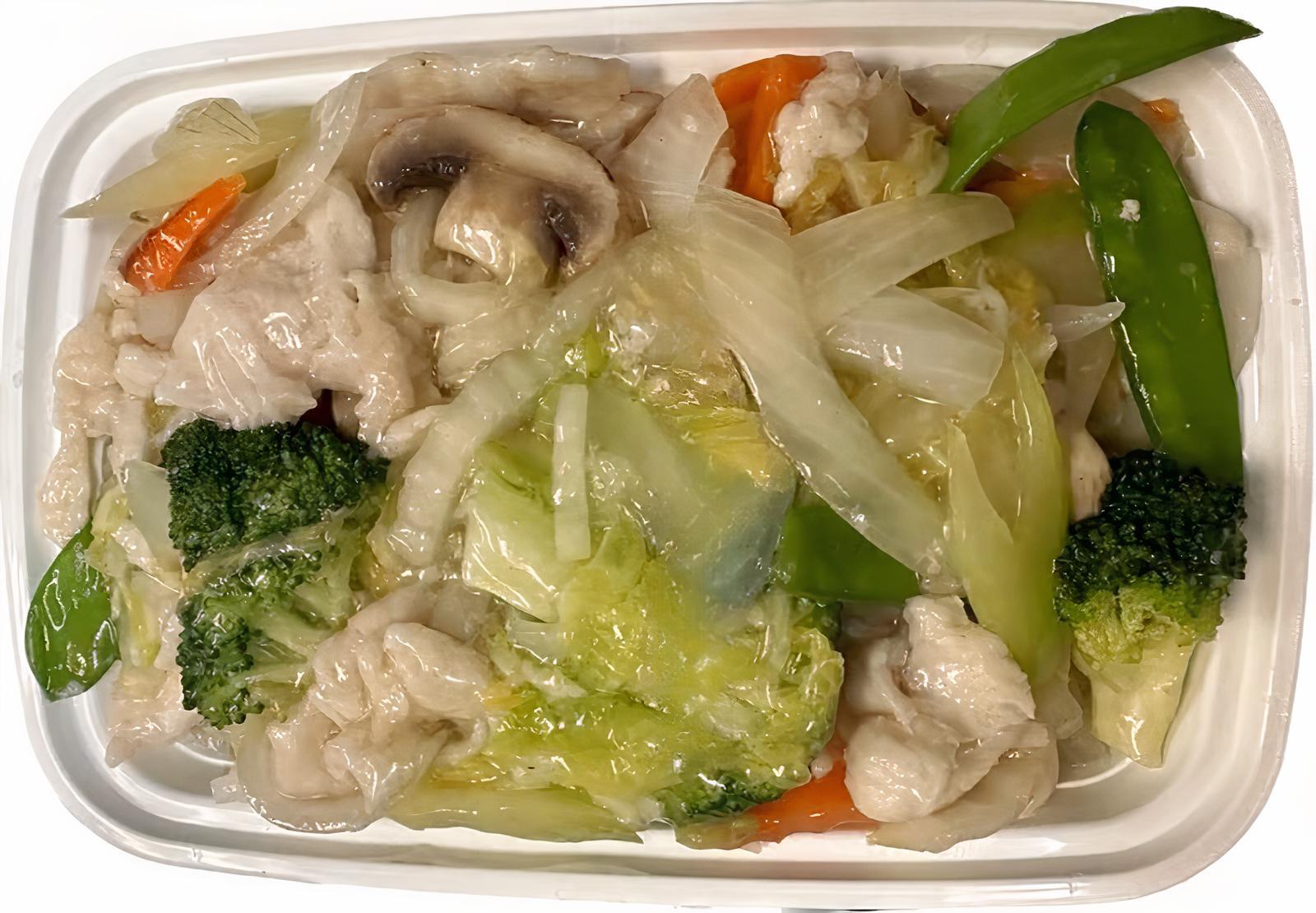 Chicken Chow Mein or Chop Suey