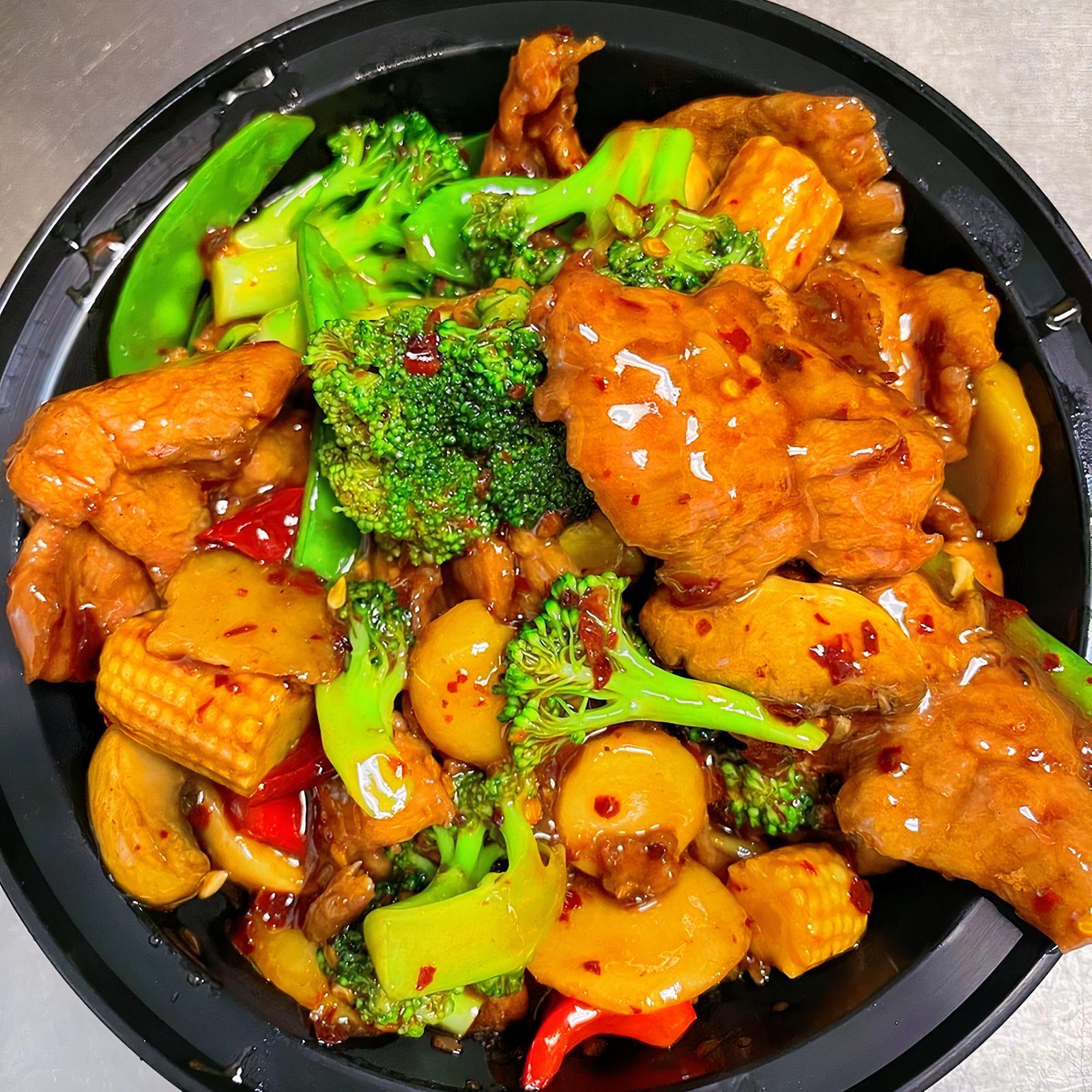 Chicken in Szechuan Style / 四川鸡