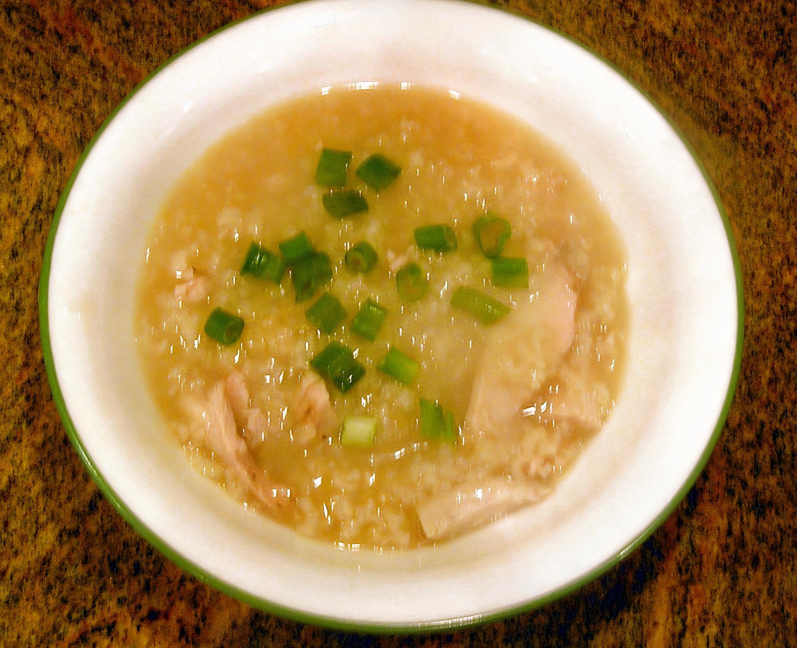 Chicken Rice Soup / 鸡米汤