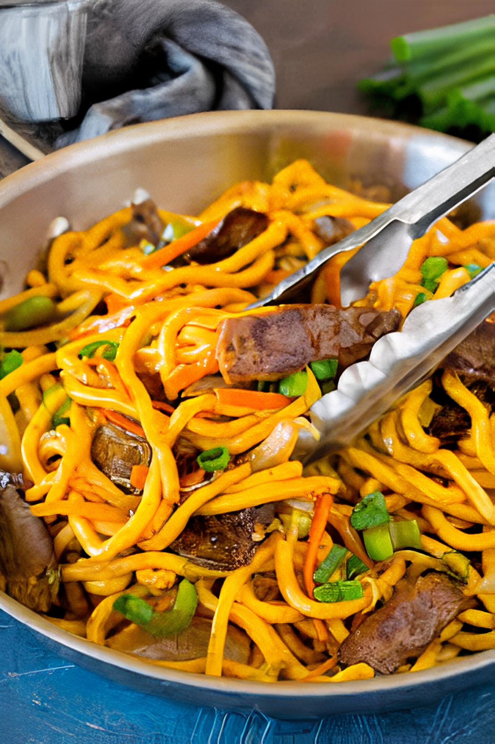 L25. Beef Lo Mein / 牛捞面