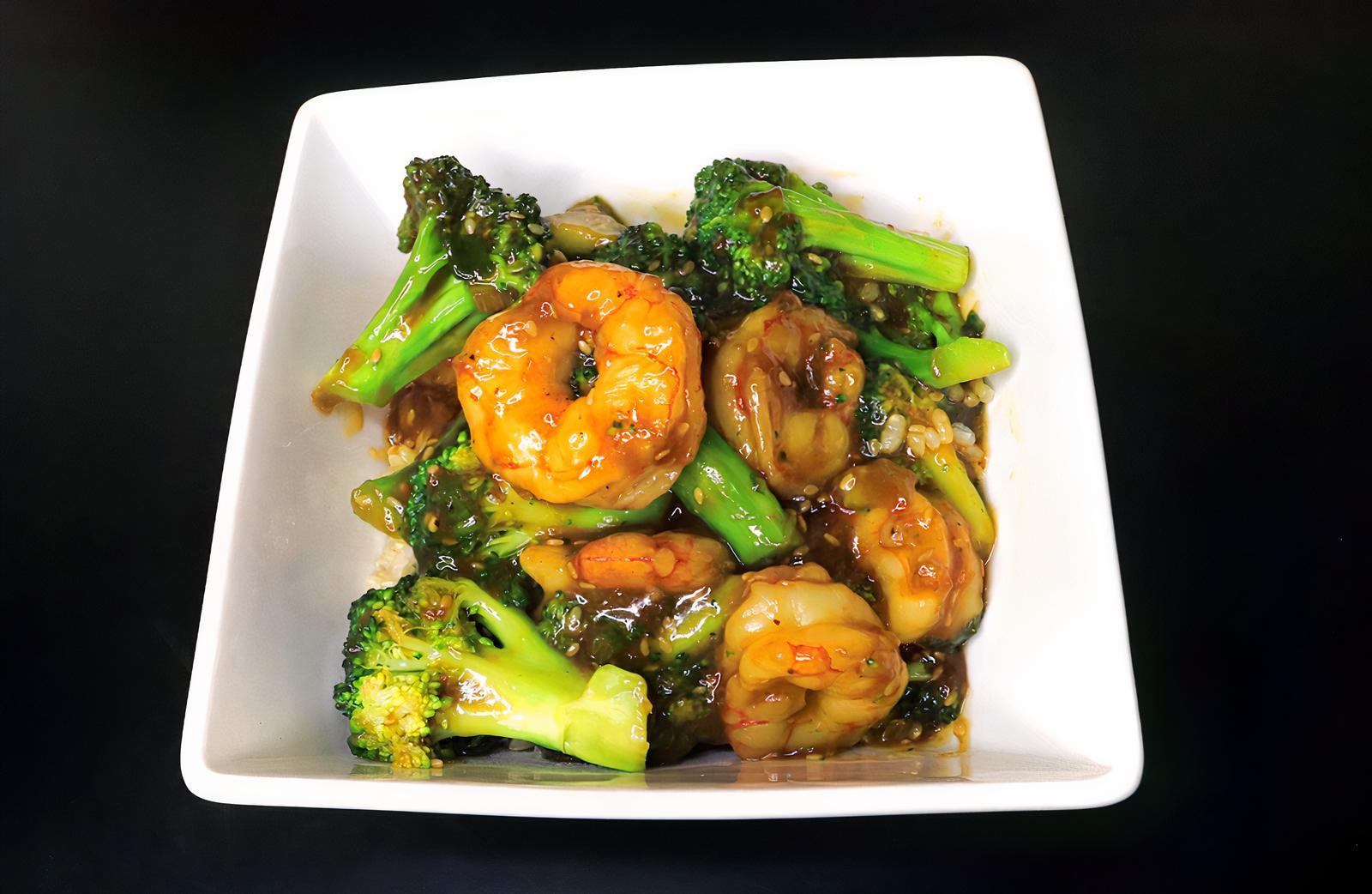 L26. Shrimp with Broccoli / 芥兰虾