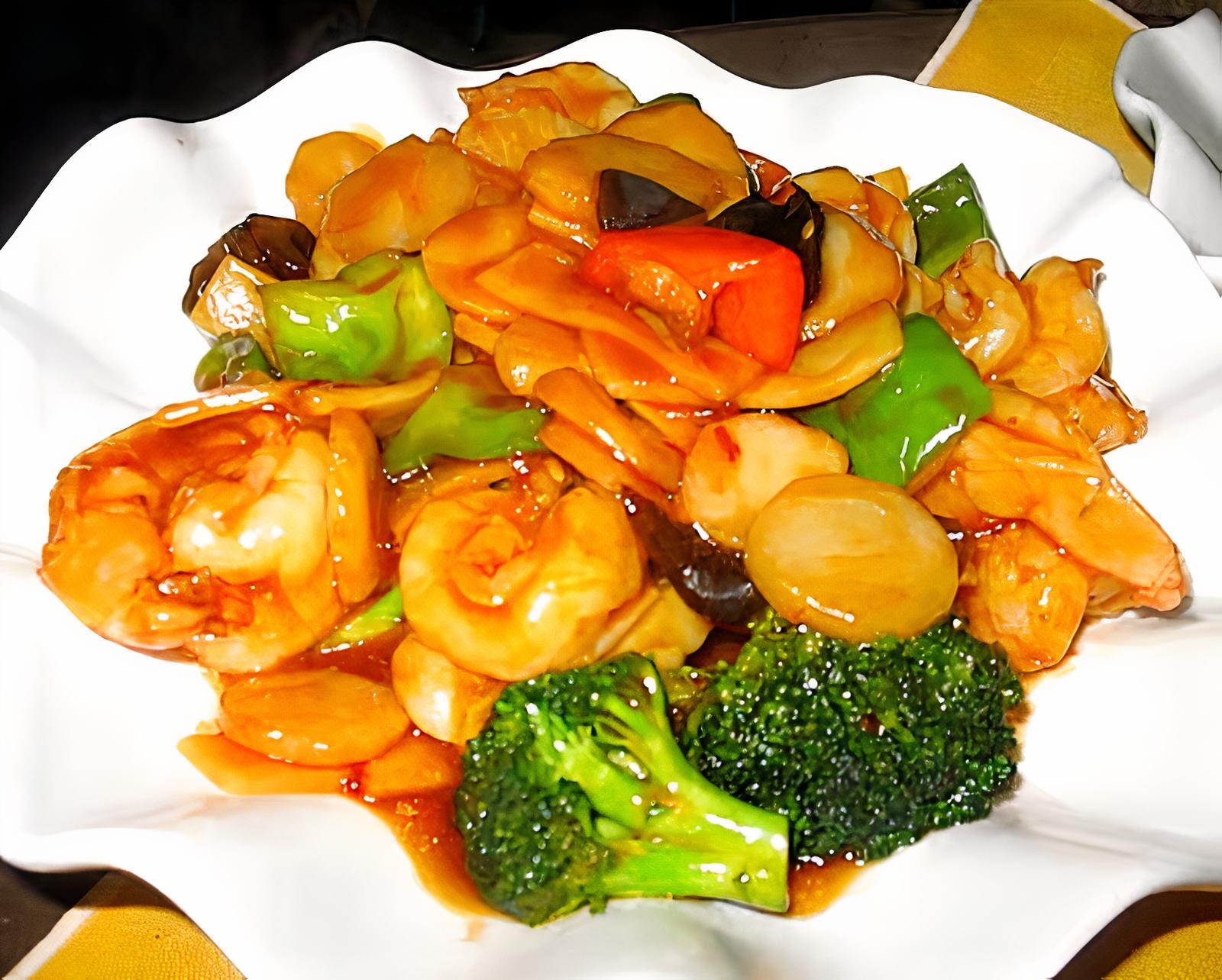 L27. Shrimp with Garlic Sauce / 鱼香虾