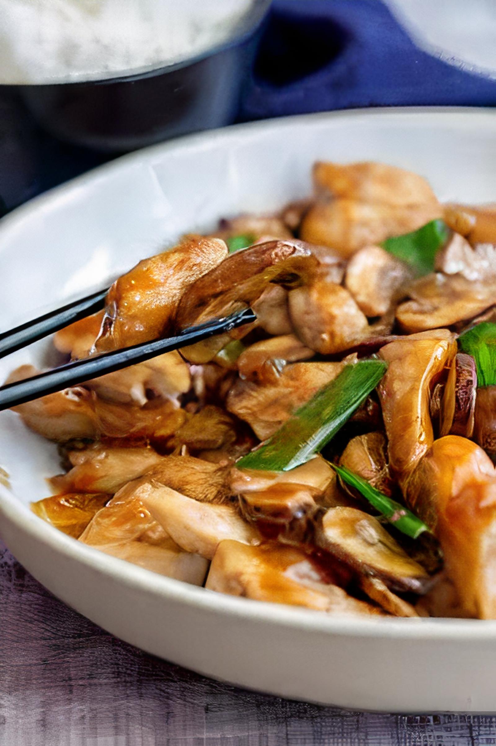 L8. Chicken with Mushroom / 蘑菇鸡