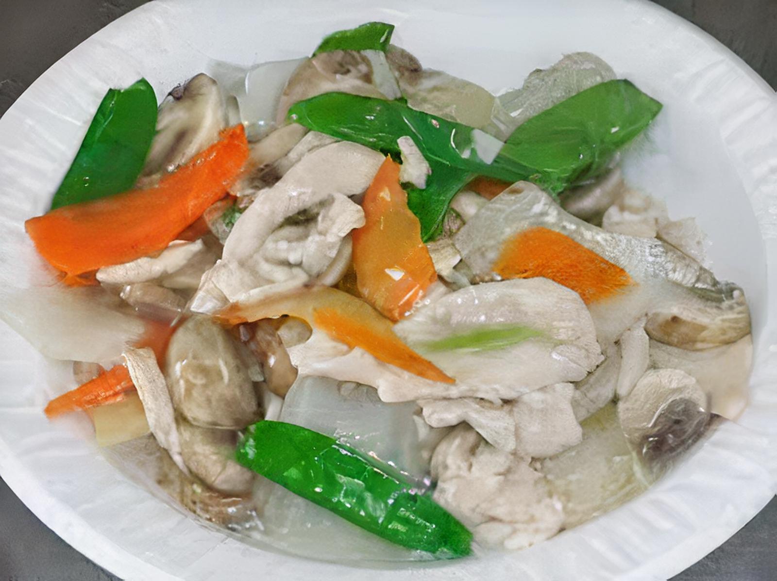 Moo Goo Gai Pan / 蘑菇鸡片