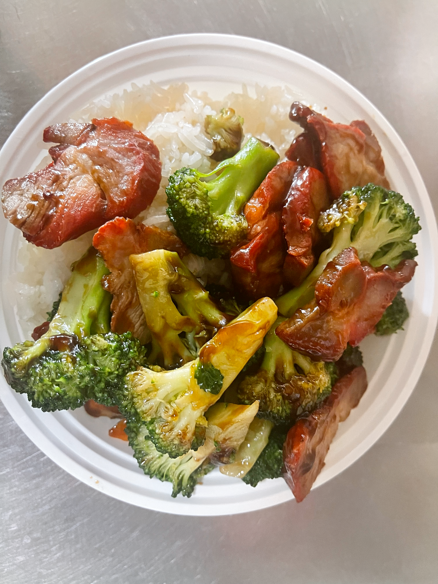 Pork with Broccoli / 芥兰叉烧