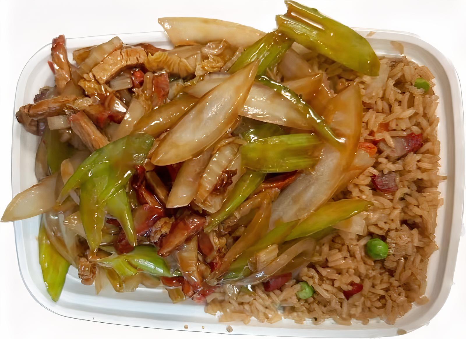 Roast Pork Chow Mein or Chop Suey
