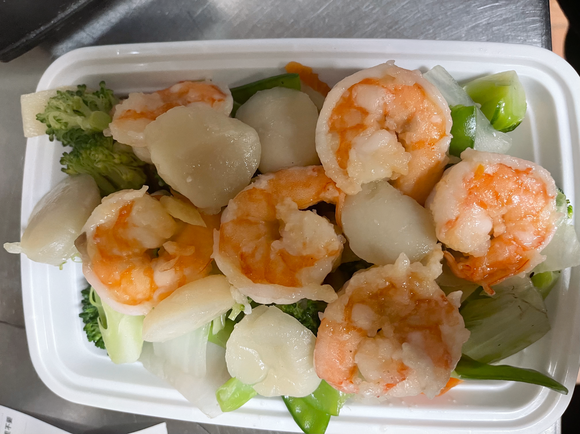 Shrimp with Scallop / 清蒸干贝虾