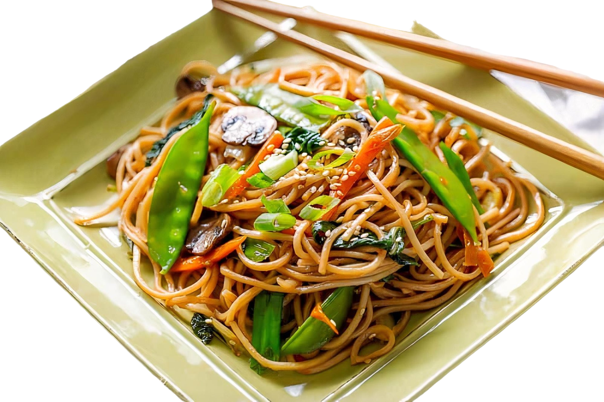 Vegetable Lo Mein / 菜捞面