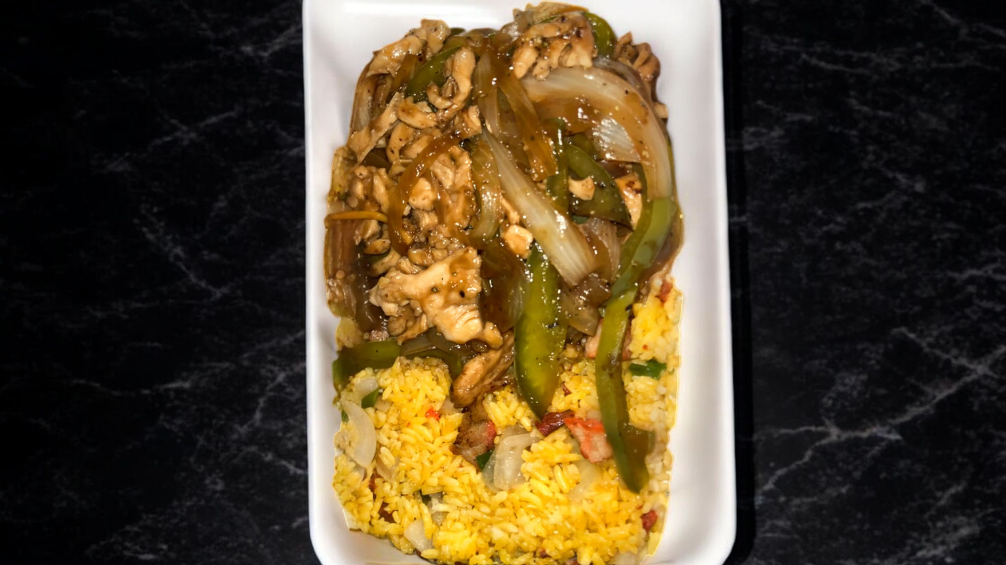 Black Pepper Chicken / 黑椒雞 套餐 (C)