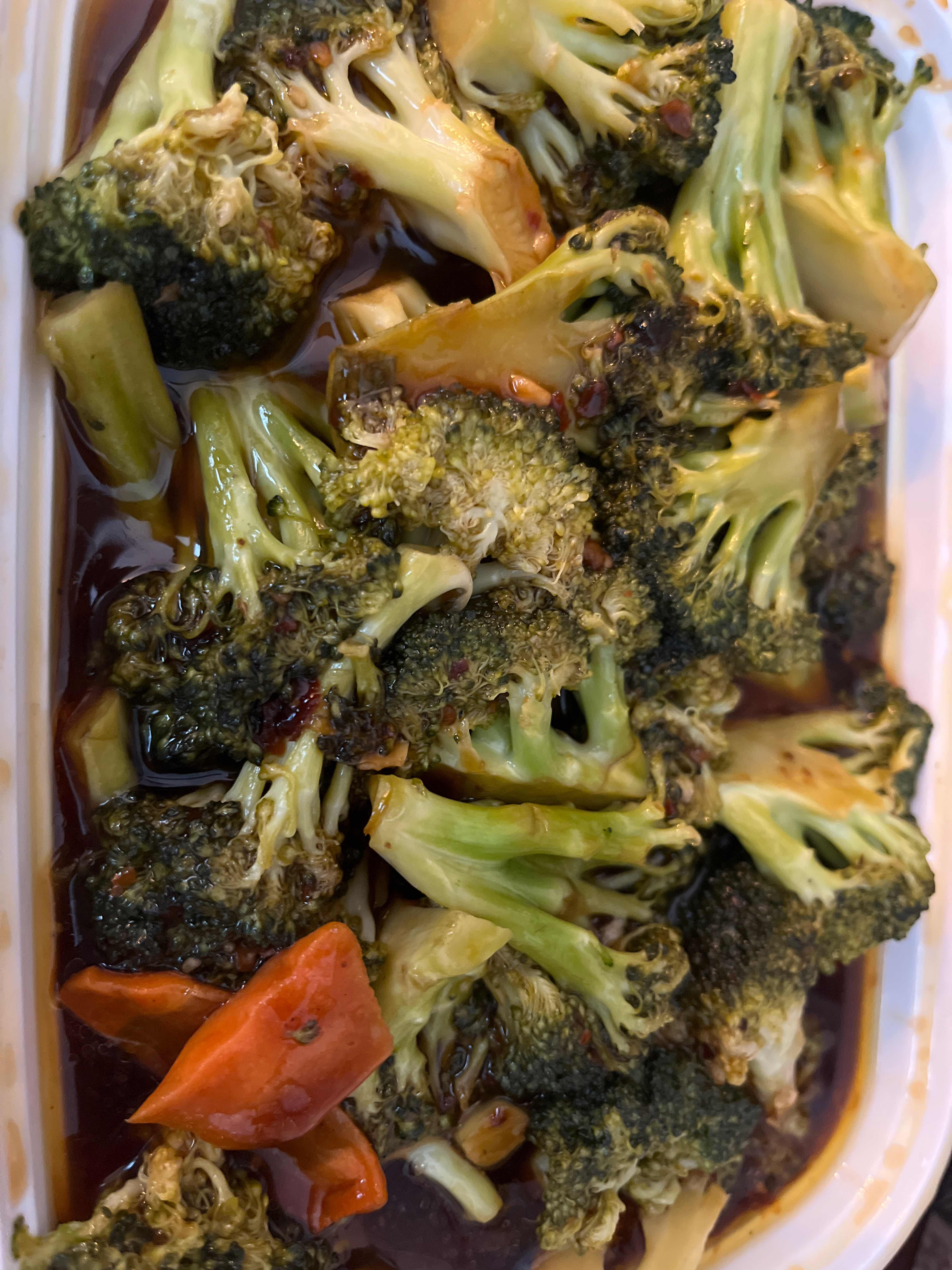 Broccoli with Garlic Sauce / 鱼香芥兰