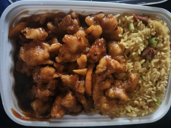 Chicken Orange Flavor / 陈皮雞 套餐 (C)