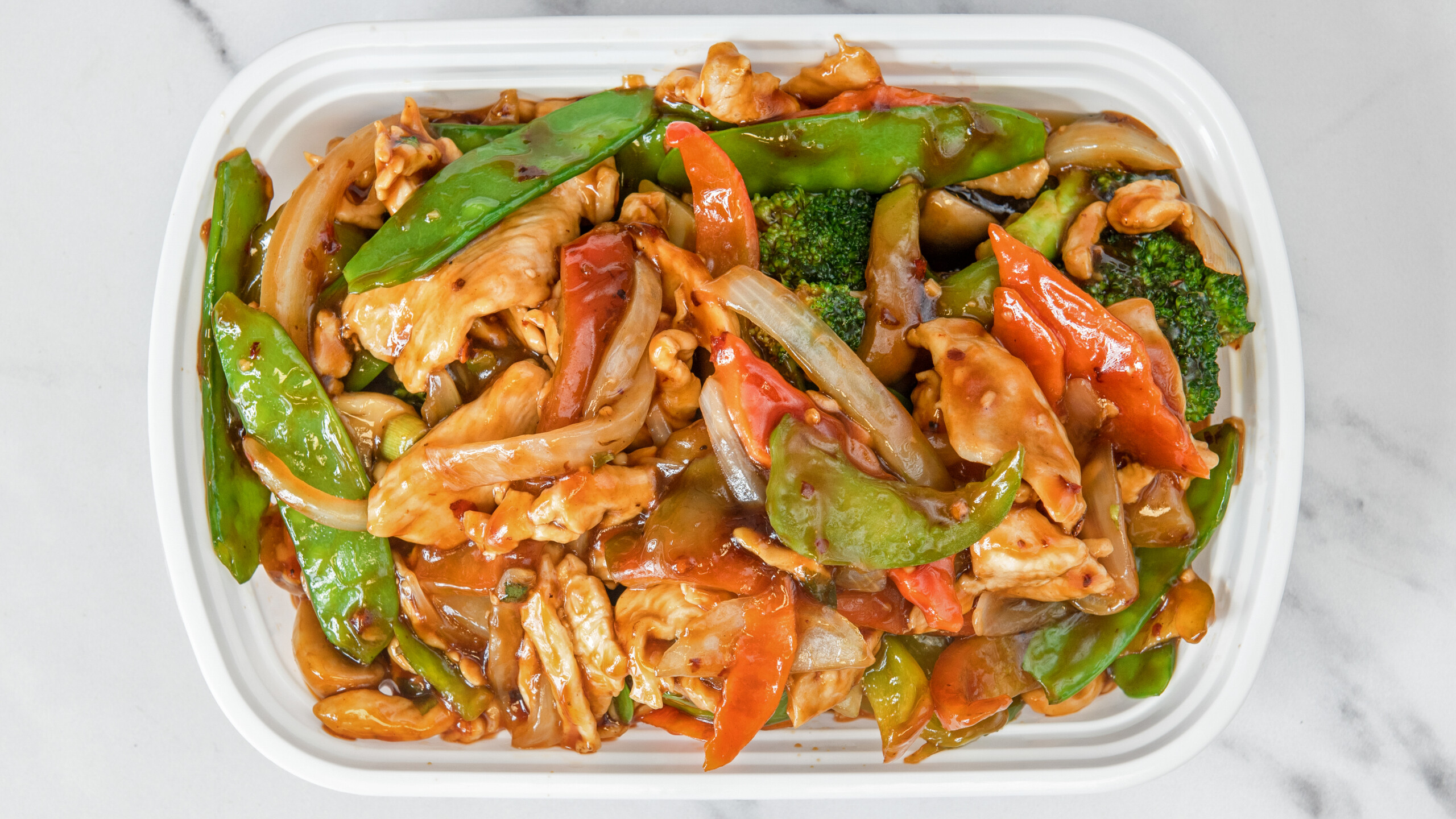Chicken with Garlic Sauce / 鱼香雞 套餐 (C)