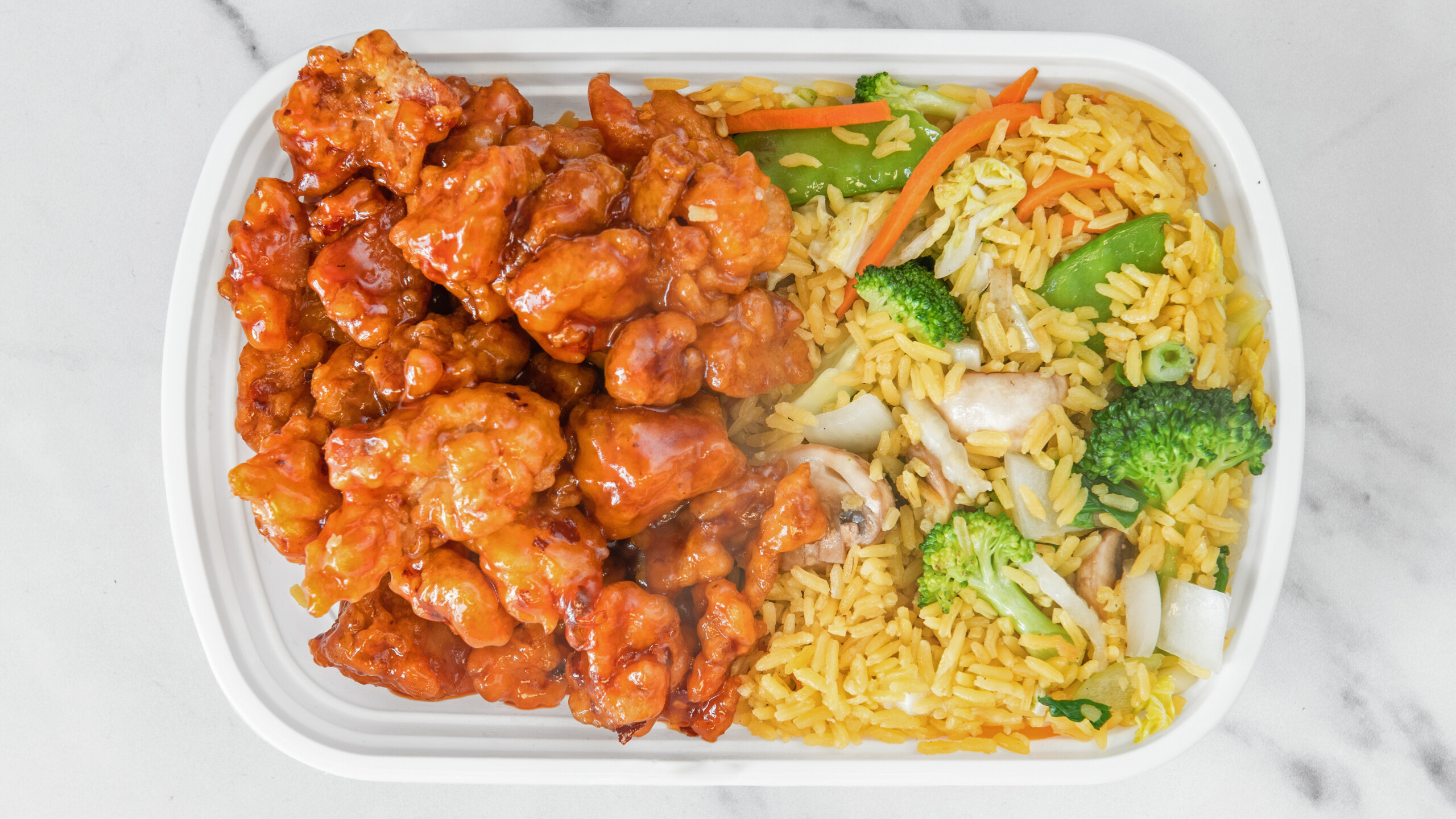 General Tso's Chicken / 左宗雞 套餐 (C)