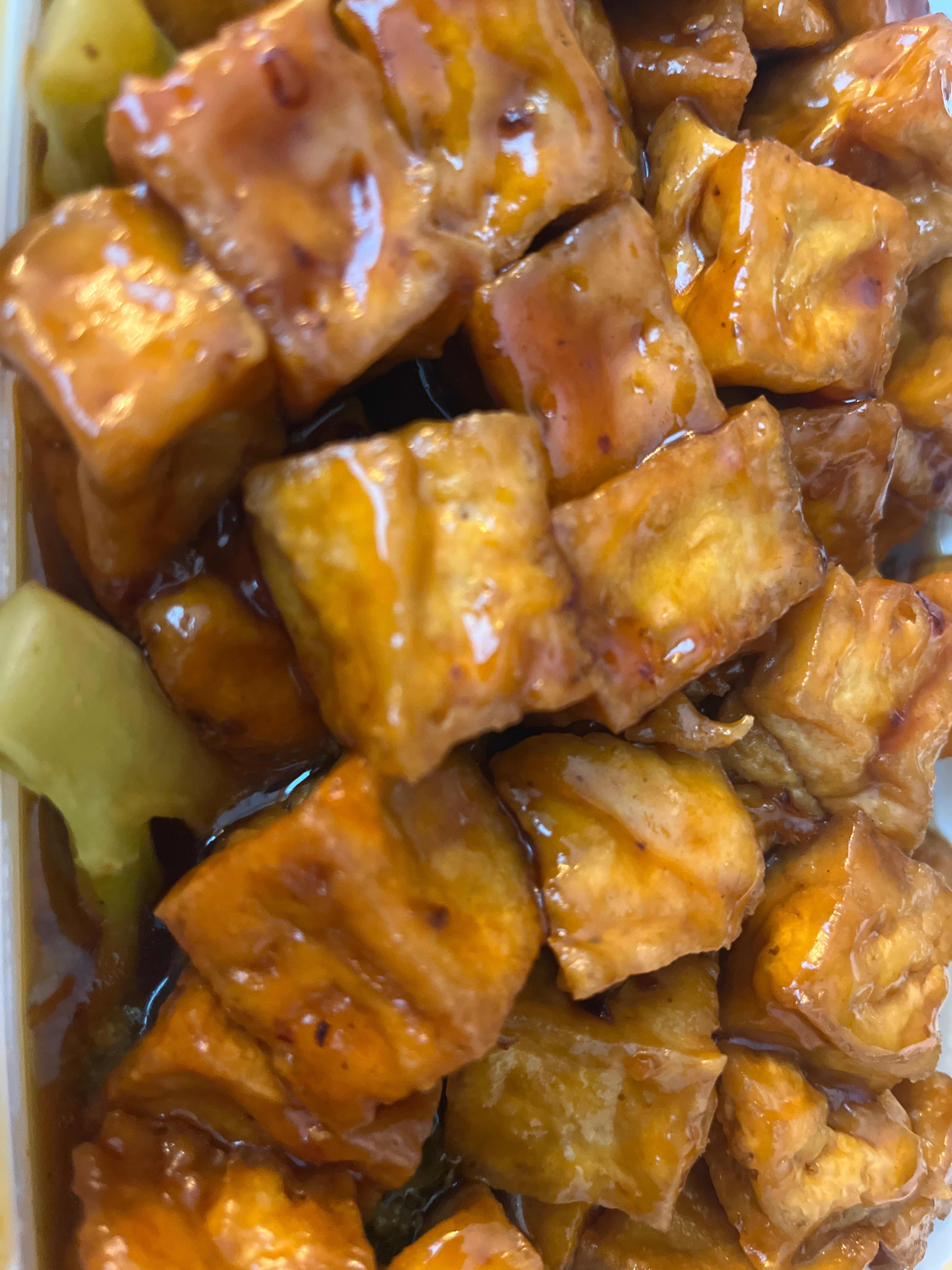 General Tso's Tofu / 左宗豆腐