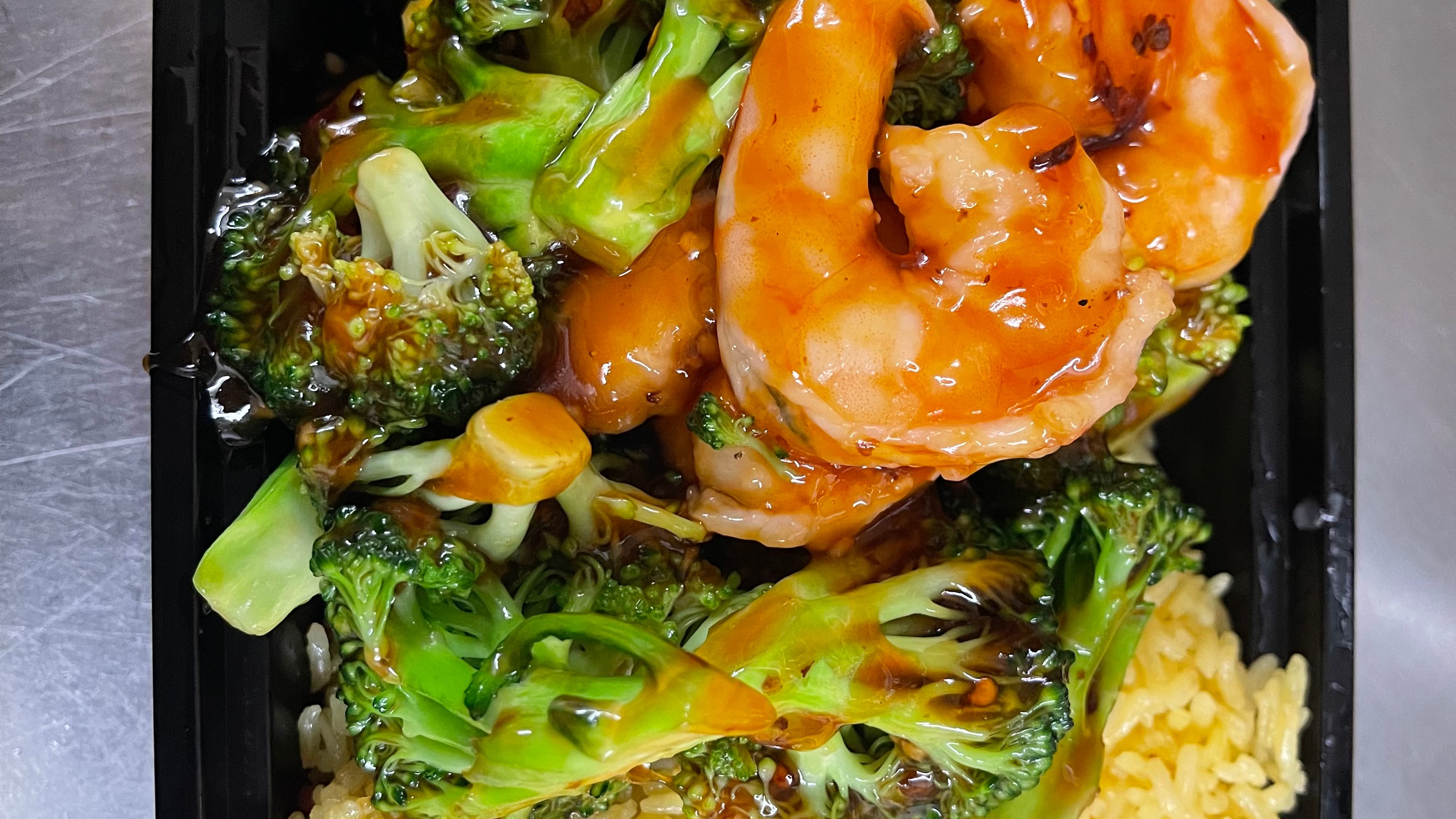 Shrimp with Broccoli / 芥蘭蝦