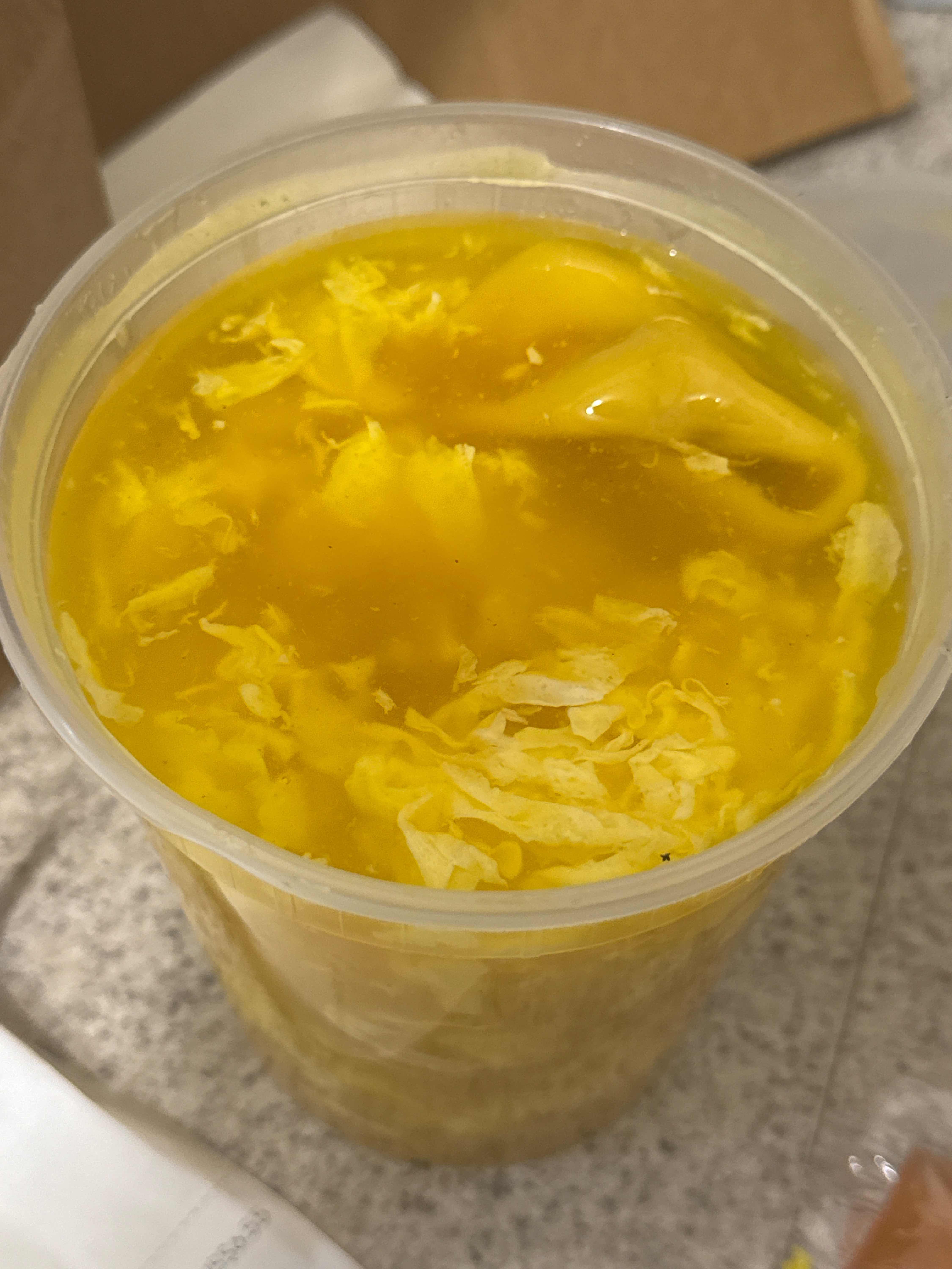 Wonton Egg Drop Mix Soup / 馄饨蛋花汤 (1 qt)