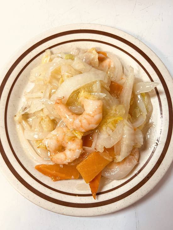 Shrimp Chow Mein or Chop Suey