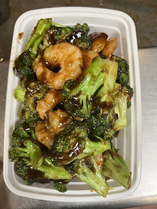 Shrimp with Broccoli