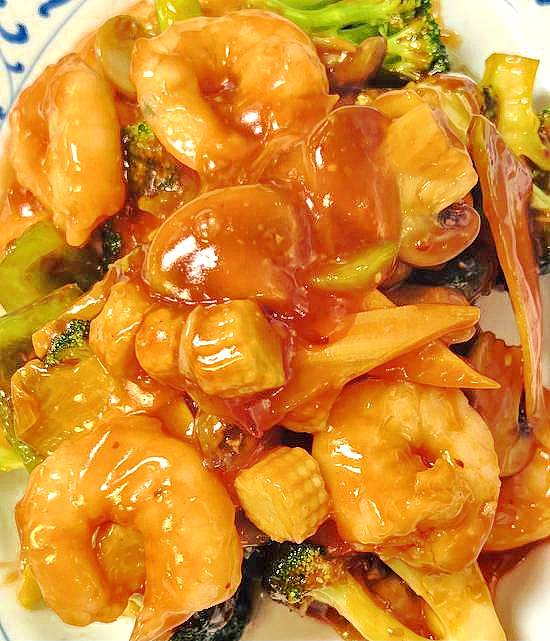Shrimp with Garlic Sauce