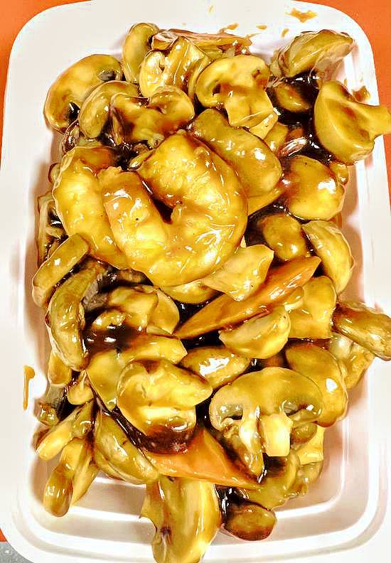 Shrimp with Mushrooms