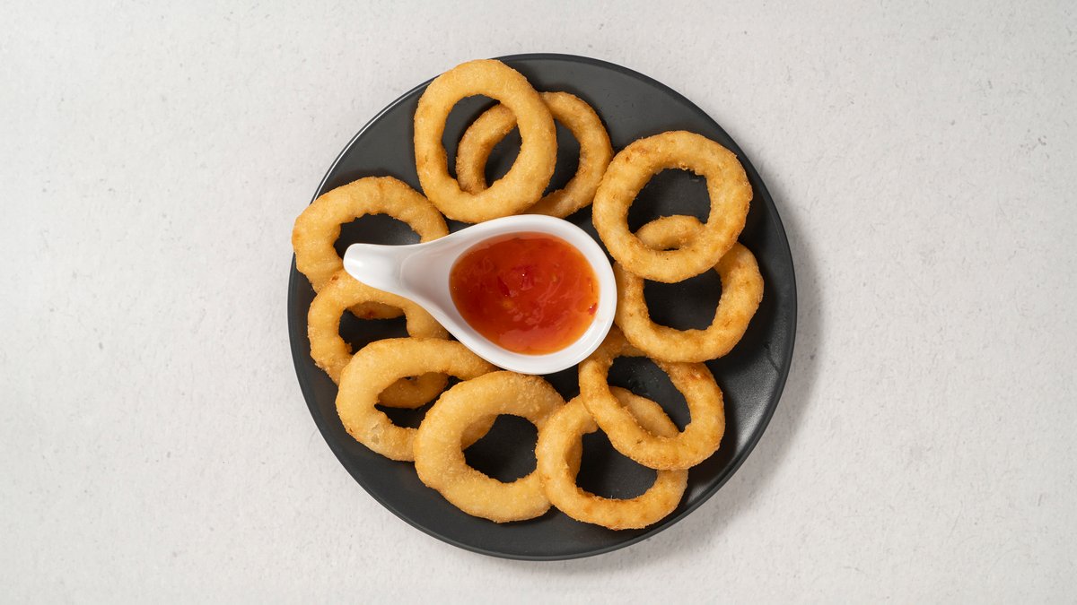 51. Friterad Bläckfisk