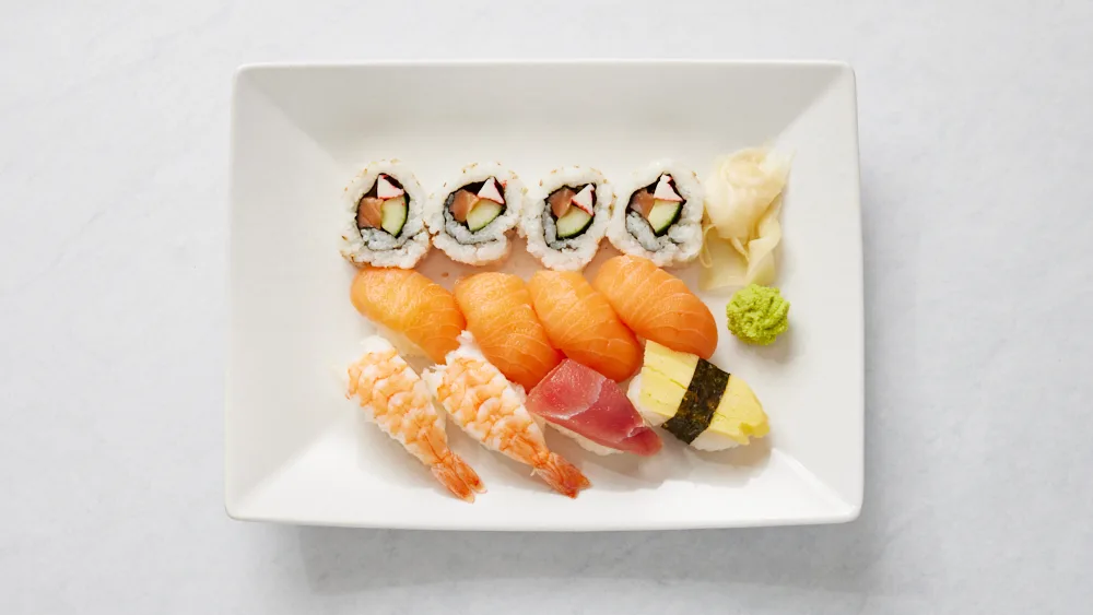 Sushi 6, 9, 12, 14 eller 16 bitar