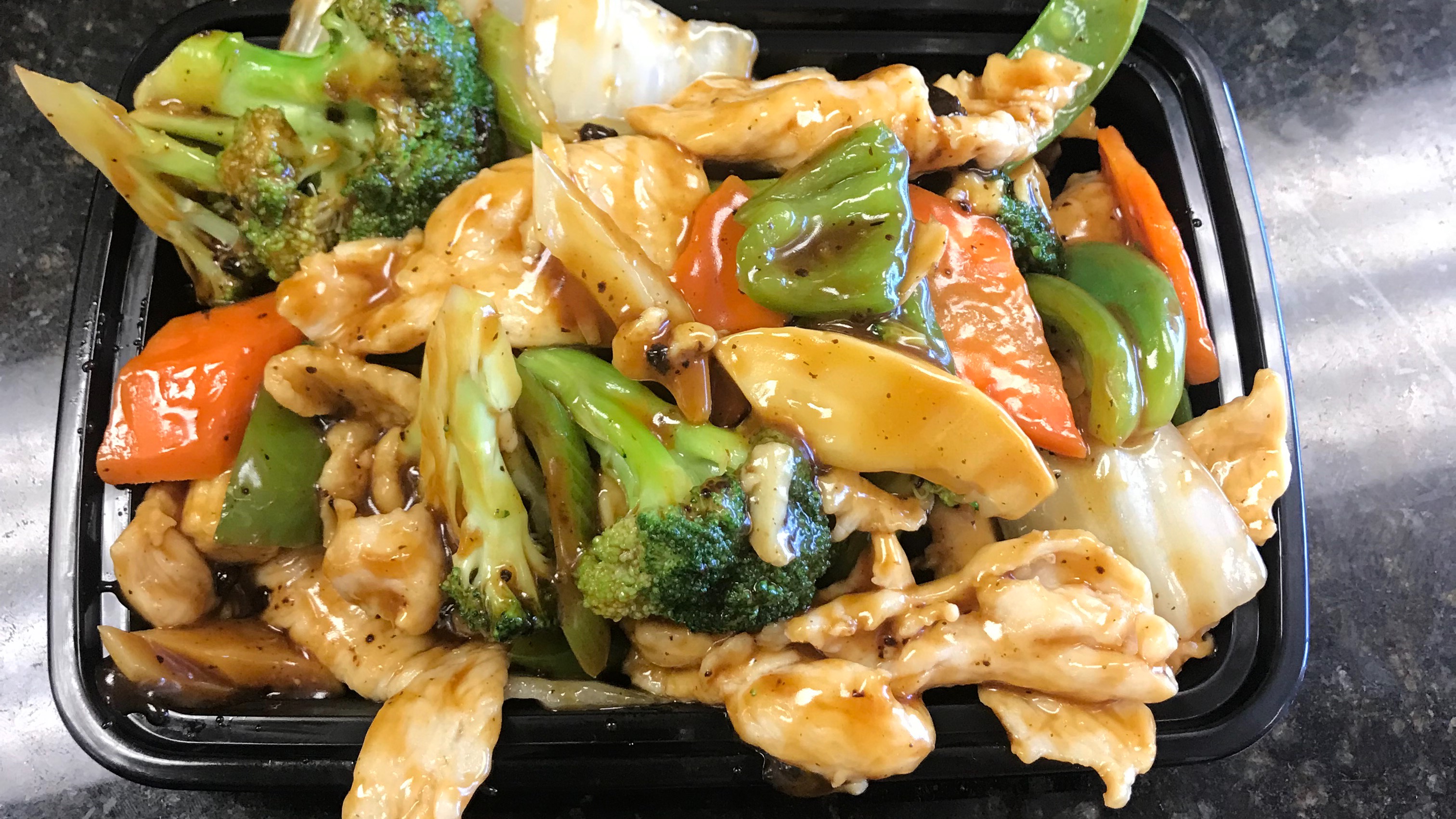 43. Chicken with Black Bean Sauce