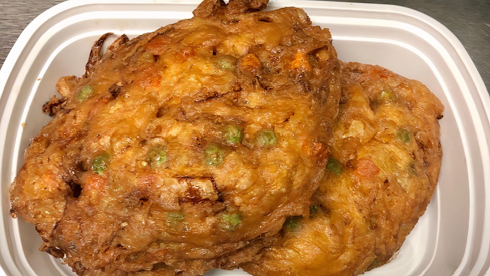 64. Vegetable Egg Foo Young