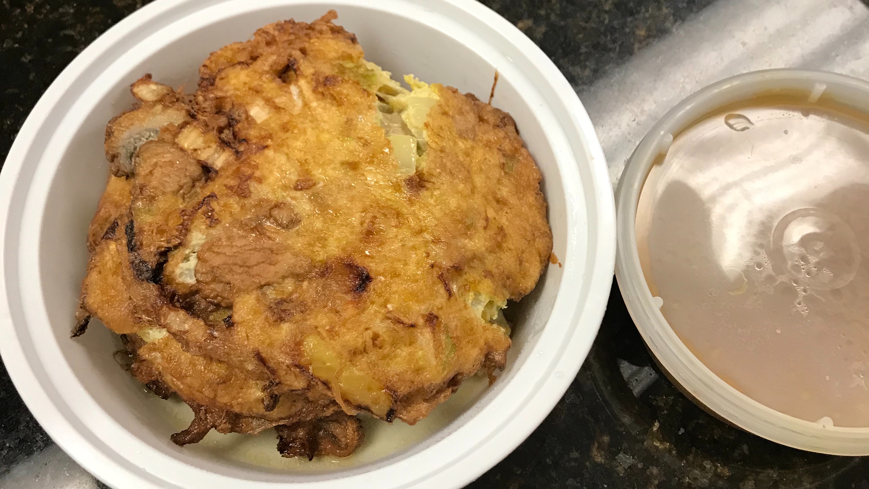 65. Mushroom Egg Foo Young