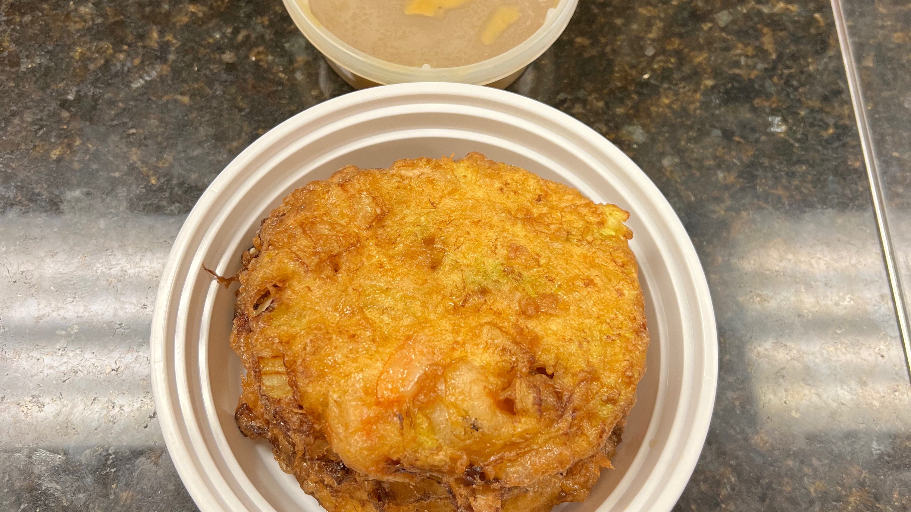 67. Shrimp Egg Foo Young