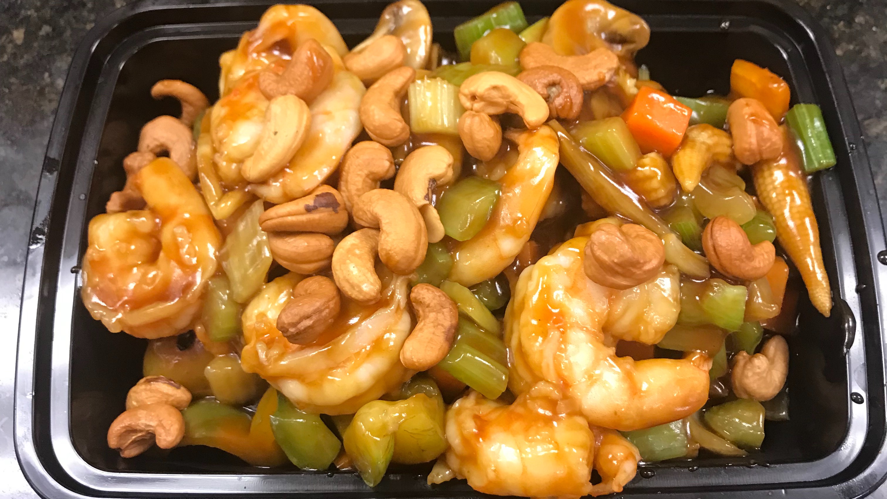 96. Shrimp with Cashew Nuts