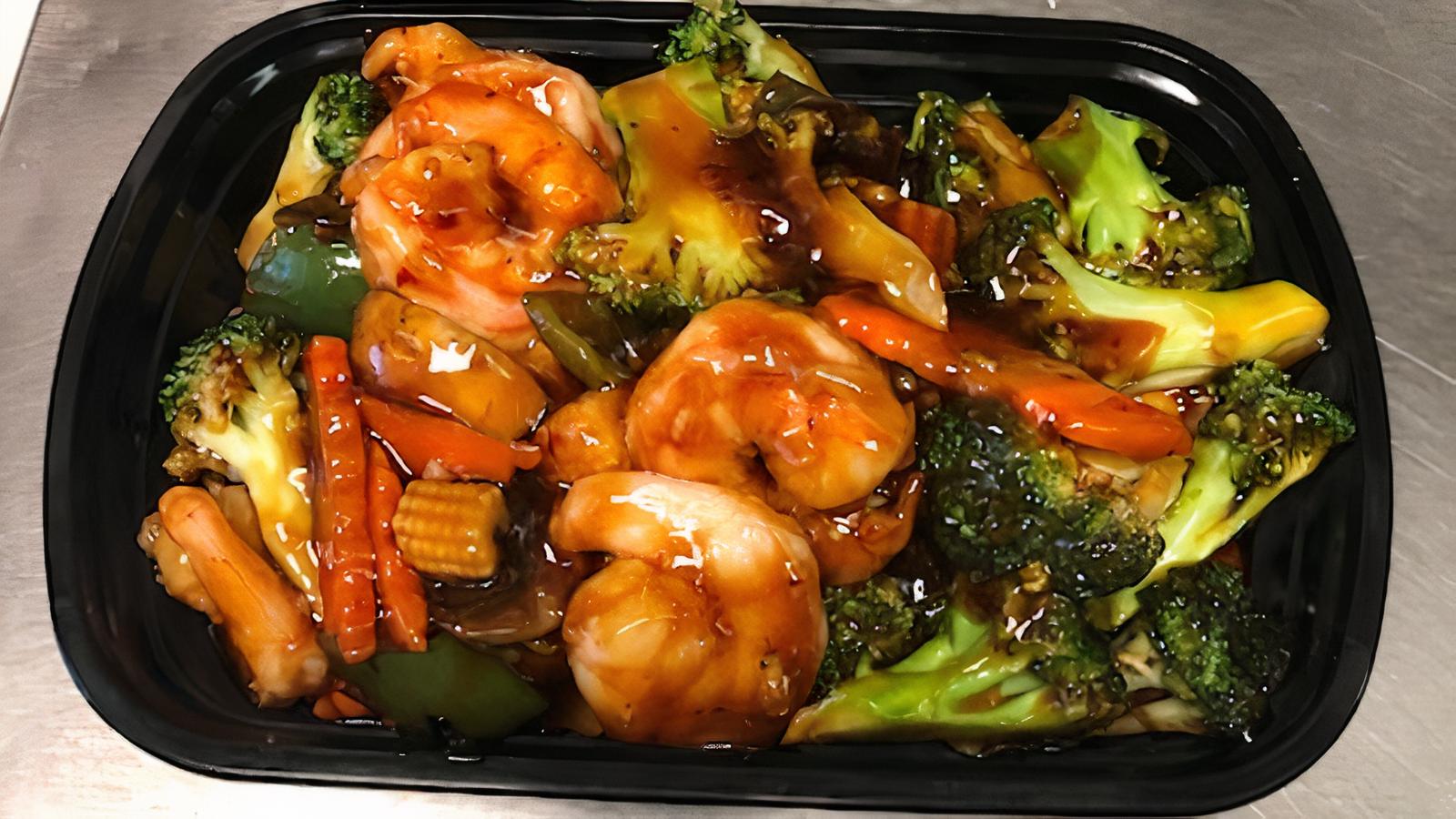 99. Shrimp with Garlic Sauce