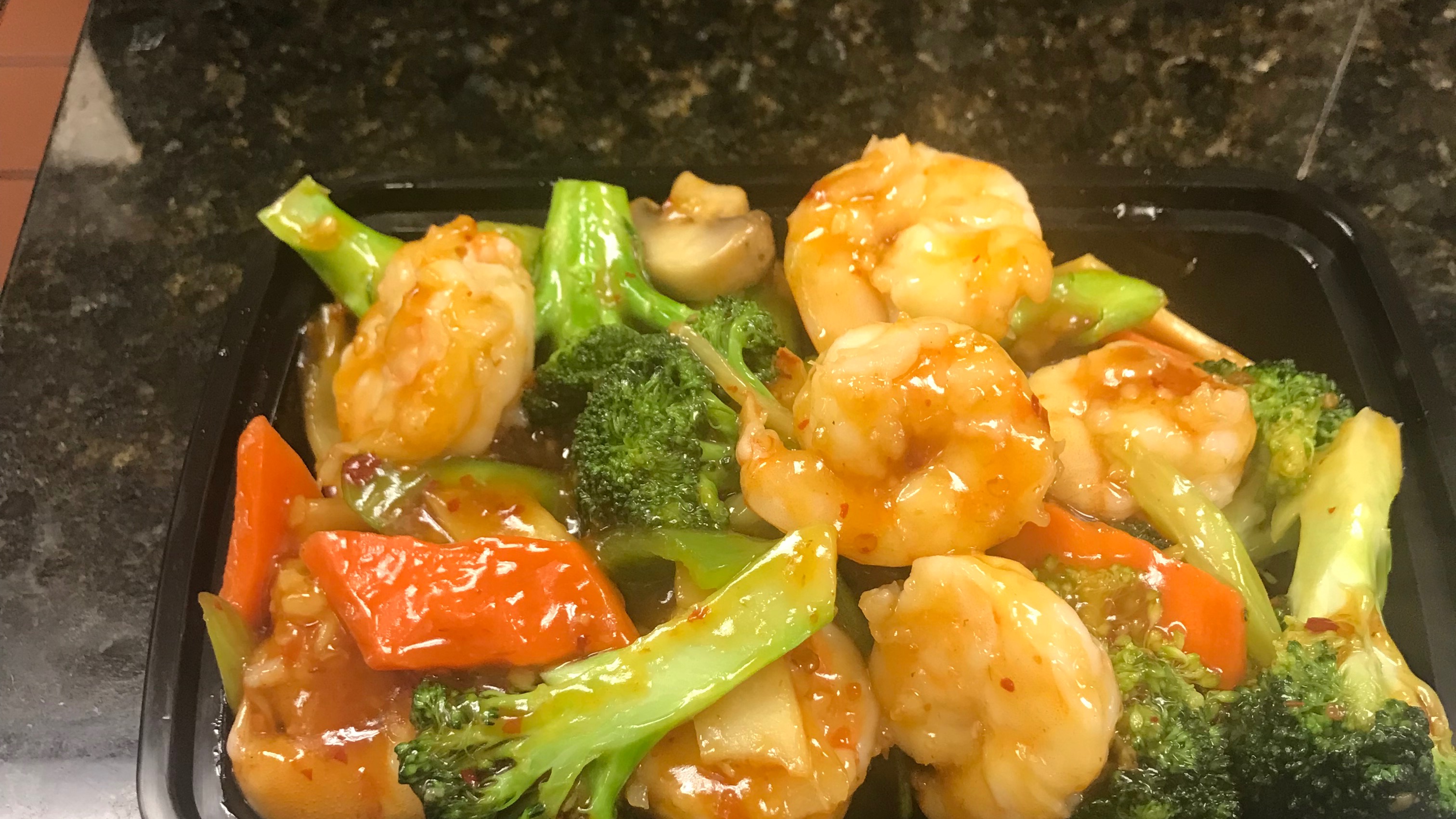 99. Shrimp with Garlic Sauce