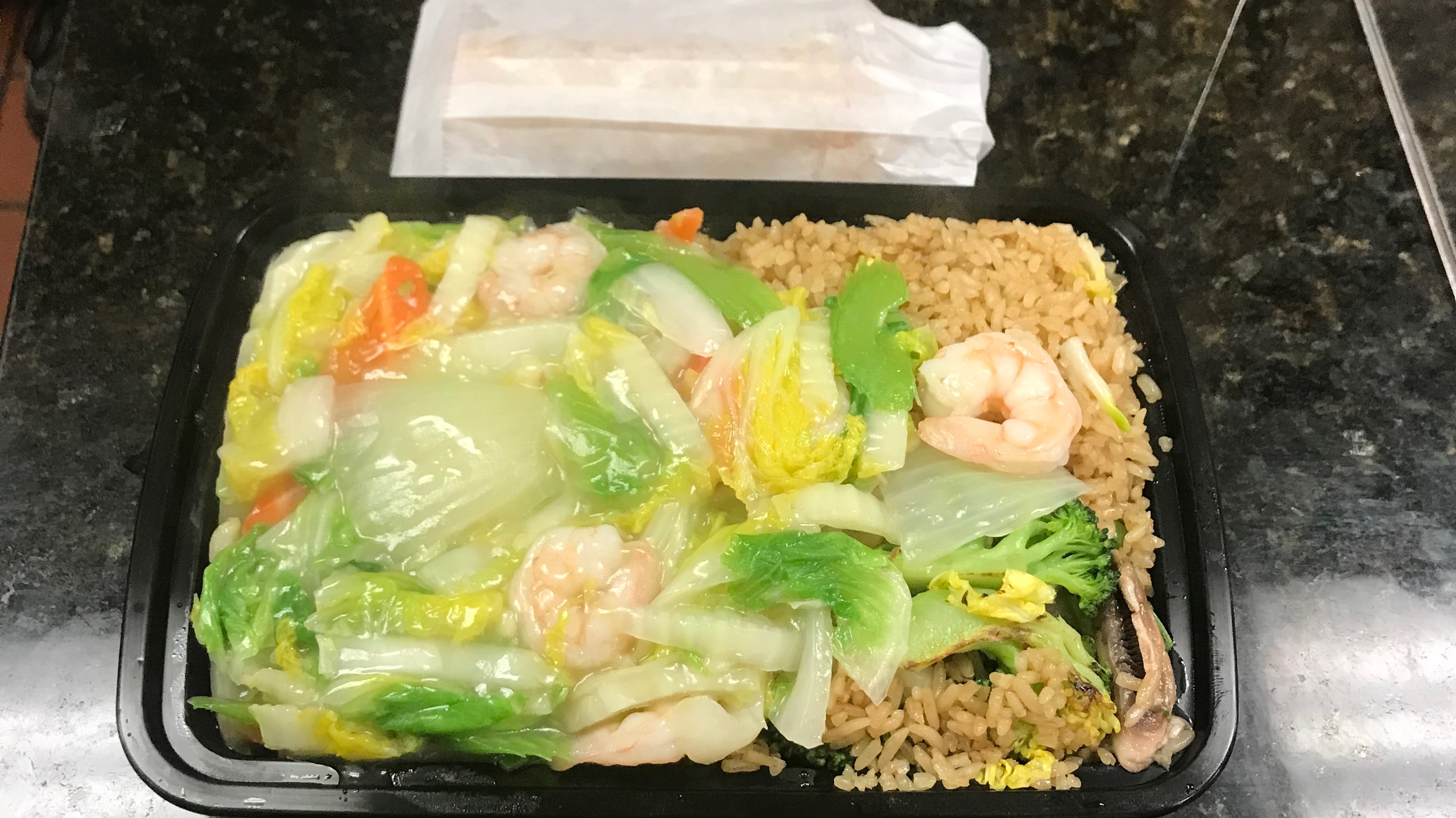 C1. Shrimp Chow Mein