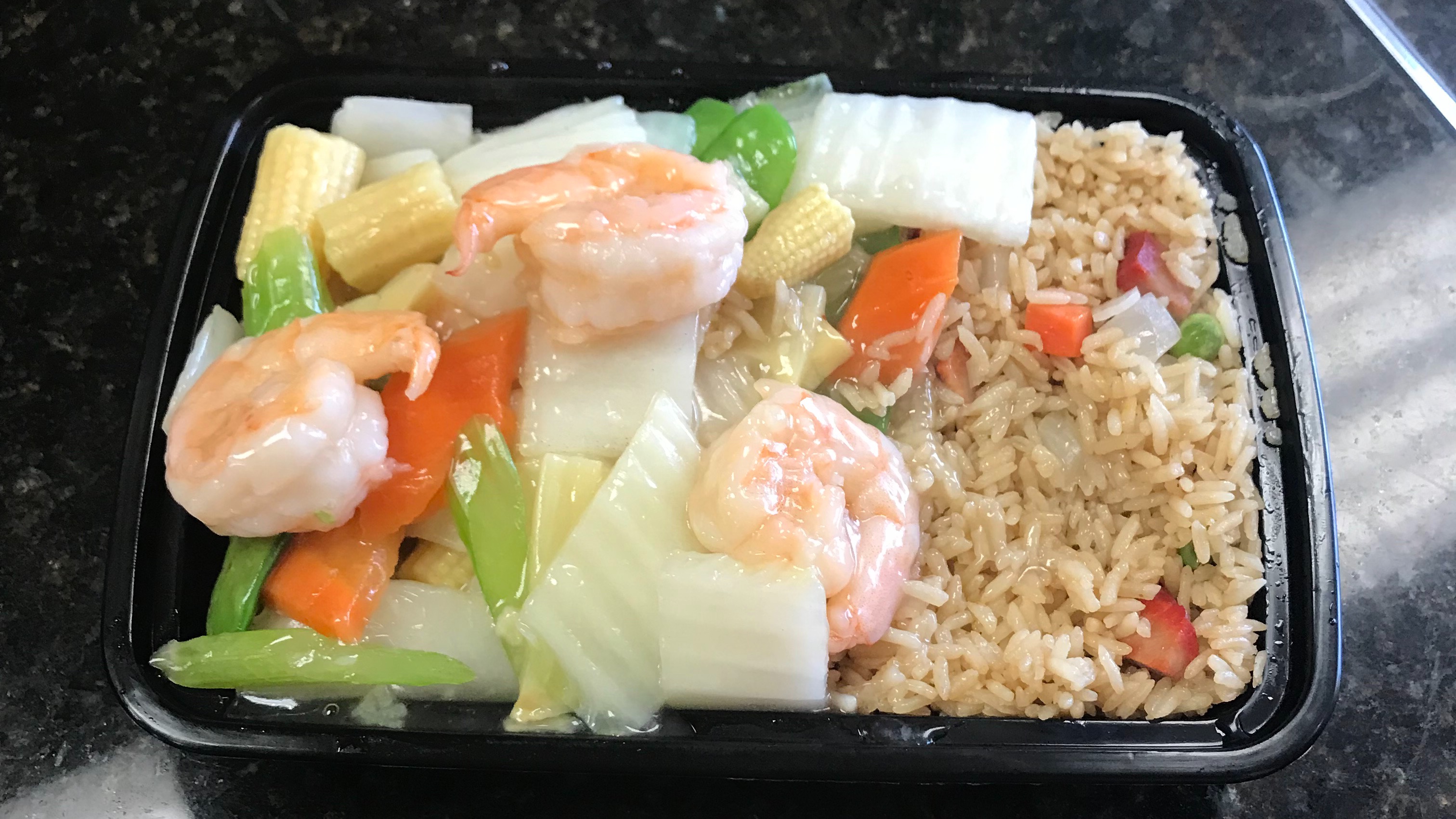 C11. Shrimp with Chinese Vegetables