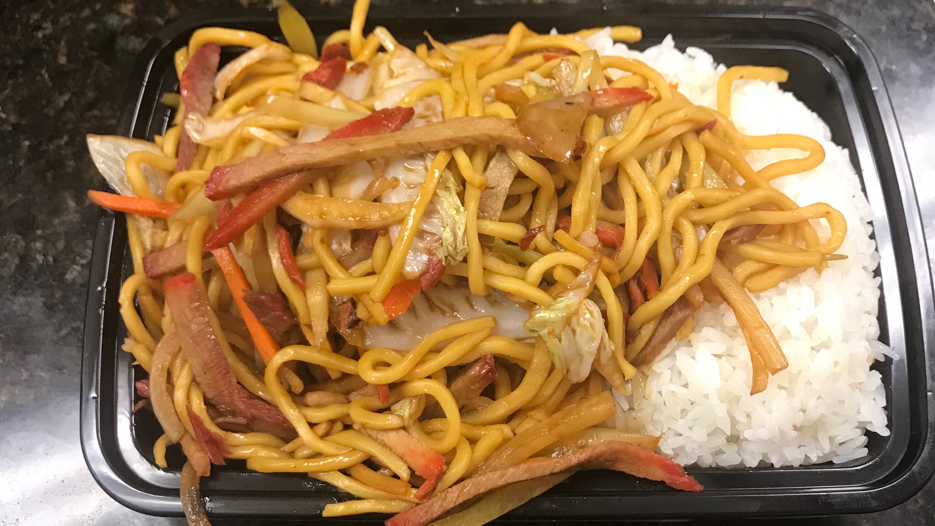C8. Roast Pork Lo Mein