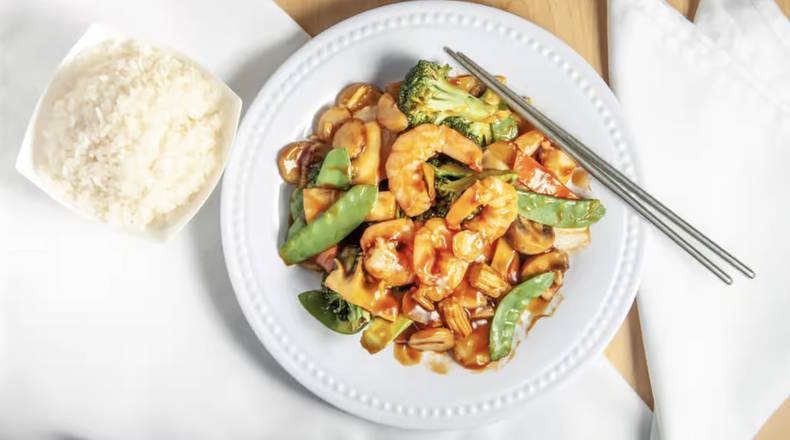 C40. Shrimp with Mixed Vegetables