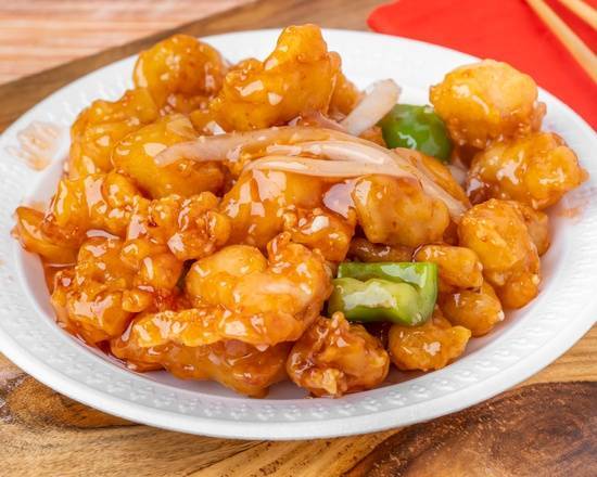 C45. Honey Garlic Chicken