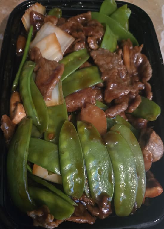 Beef with Snow Peas