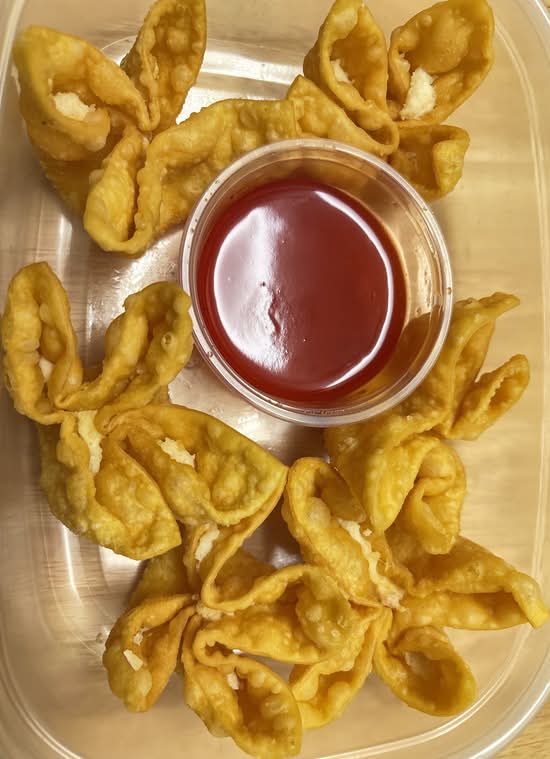 Crab Rangoon (6 pcs) (Imitation Crabmeat)