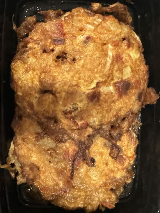 Roast Pork Egg Foo Young (Quart)