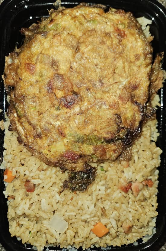Roast Pork Egg Foo Young