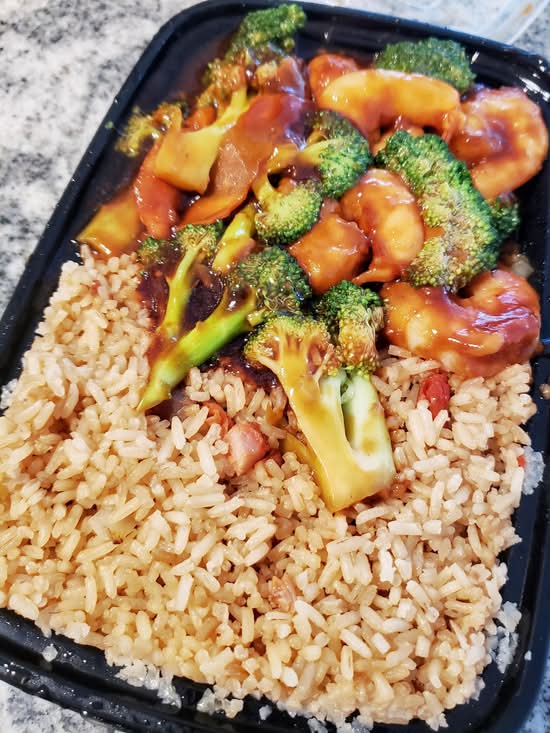 Shrimp with Broccoli