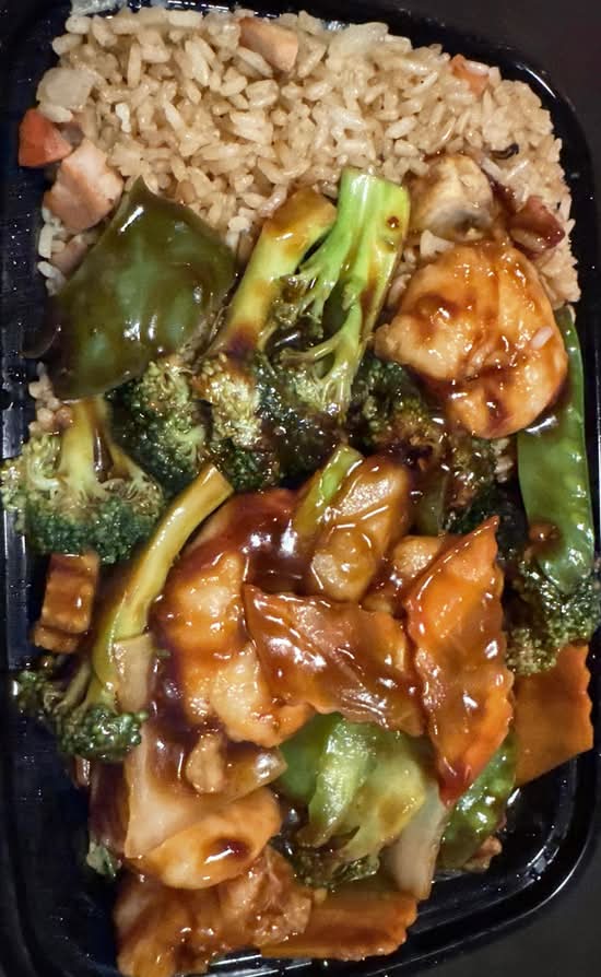 Shrimp with Mixed Veg