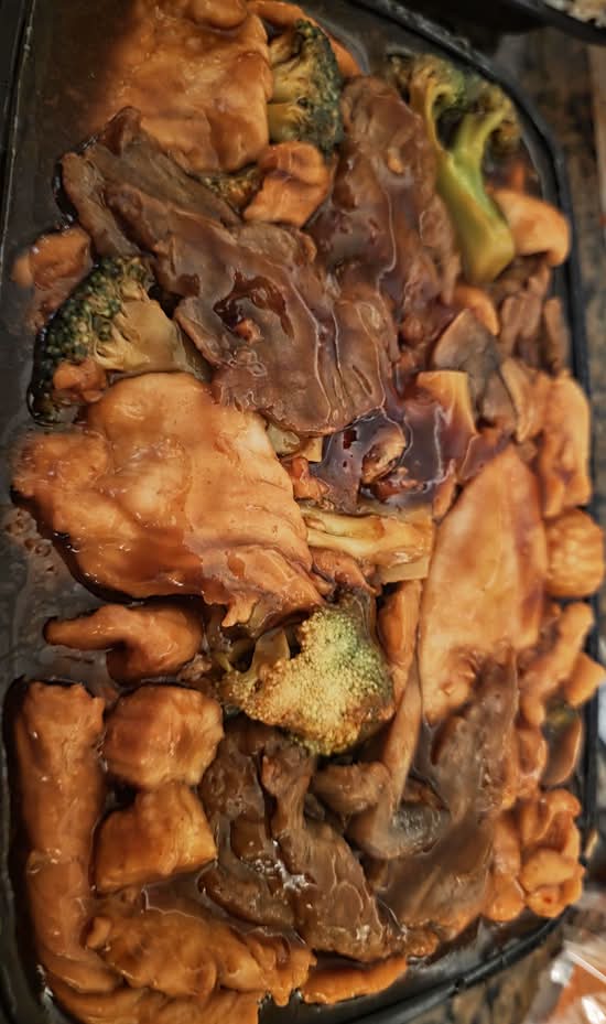 Triple in Garlic Sauce